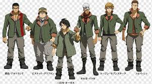 The big difference between them is that dean is too stupid to know how to use a gun. Mikazuki Augus Gundam Anime Television Show Sunrise Anime Fictional Character Cartoon Sunrise Png Pngwing