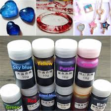 10 Bottle 10g Epoxy Uv Resin Dye Colorant Resin Pigment Mixed Color Diy Craft Hs Resin Diy Amazing Clear Cast Resin Resin Jewelry Making