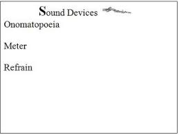 Poetry Features Chart With Easy Acronym