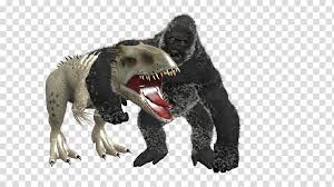 New dreamworks trolls poppy vs bergens & spinosaurus, indominus rex jurassic world unboxing. King Kong Vs Indominus Rex Transparent Background Png Clipart Hiclipart