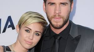 Liam Hemsworth and Miley Cyrus pictured together in Byron Bay