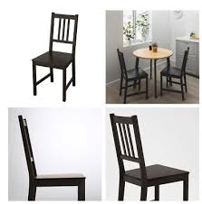 Beau console bois ikea ikea plateau bois élégant plateau table bois nouveau table cuisine table cuisine bois massif frais fauteuil salon elégant table basse en bois massif frais. Ikea Stefan Chaise De Cuisine Salle A Manger Robuste Bois Massif Neuf Eur 28 49 Picclick Fr
