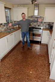 it worker designs kitchen floor made