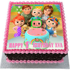 Tell us your cake theme and we will give you a custom quote. Cocomelon Birthday Cake Flecks Cakes