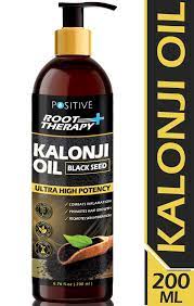 Let us know in the comments below how you use kalonji oil and how it has helped you. Positive Root Therapy Plus Kalonji Oil For Hair Black Seed Oil Pure Organic 200 Ml Buy Online In India At Desertcart In Productid 117736712