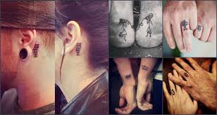 The versatile tattoo design for couples looks elegant with the. 21 Creative Couple Tattoos To Express Their Undying Love