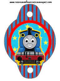 Http Fazendoanossafesta Com Br 2012 07 Thomas Kit Completo Com Molduras Para Convites Rotulo Thomas Il Trenino Feste Di Compleanno A Tema Feste Di Compleanno