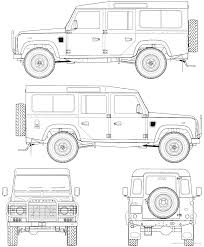 Land Rover Defender Blueprints Layth Jawad Land Rover Defender 110 Land Rover Defender Land Rover