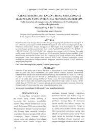Helai daun berbentuk oval dengan bagian ujung lancip dan berwarna hijau. Pdf Karakter Hasil Biji Kacang Hijau Pada Kondisi Pemupukan P Dan Intensitas Penyiangan Berbeda Yield Characters Of Mungbean Under Differences Of P Fertilization And Weeding Intensity