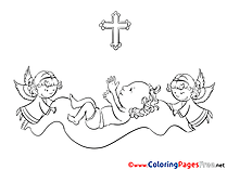 39+ baptism coloring pages for printing and coloring. Christening Coloring Pages