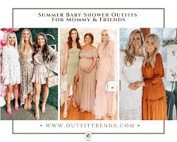 See more ideas about baby shower, baby shower parties, baby shower themes. 27 Comfortable Summer Baby Shower Outfits For Mom Guests