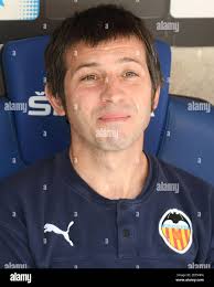 Valencia CF head coach Albert Celades during the match RCD Espanyol v  Valencia CF, of LaLiga, 2019/2020 season, date 12. RCDE Stadium. Barcelona,  Spain, 2 Nov 2019. (Photo by pressinphoto/Sipa USA Stock Photo