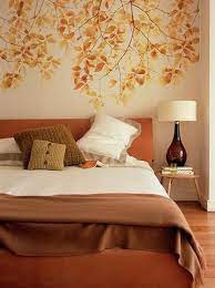 Autumn Leaves Bedroom Wall Designs Fall Bedroom Fall Bedroom Decor