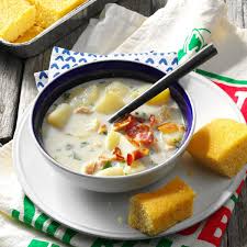 Potato Clam Chowder Recipe Recipes Homemade Soup Recipe Clam Chowder Recipes