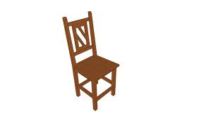 Charles & ray eames, 1956. Classic Wooden Chair 3d Warehouse