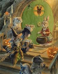 Artist Chris Dunn Halloween Illustration Rabbit Illustration Art