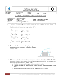 Kualitas tes dan butir soal sangat ditentukan oleh: Soal Uas Matematika Dasar