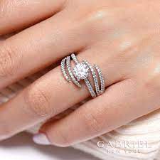 Two Rings Join Together To Create An Impressive New Look Made To Represent You Rose Gold Engagement Ring Engagement Rings Opal Round Diamond Engagement Rings