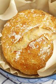 No Knead Dutch Oven Bread Red Star Yeast Recipe Delicious Bread Bread Recipes Homemade Dutch Oven Bread