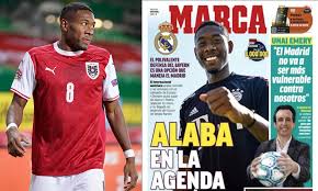 Sky sports news has learned that no date has been set for talks to resume between real. Real Madrid Prioritising Move For David Alaba On A Free Transfer Next Summer Daily Mail Online