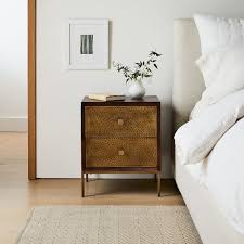 A nightstand , alternatively night table , bedside table , daystand or bedside cabinet , is a small table or cabinet designed to stand beside a bed or elsewhere in a bedroom. Cute Nightstands With Drawers Popsugar Home