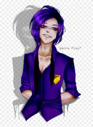 This is rebornica style of him and i decided to make him scared thinking about the day when needles rain from the sky, then i tried to make him look like he's shaking in fear. Fnaf Fnaf Purple Guy Anime Free Transparent Png Clipart Images Download