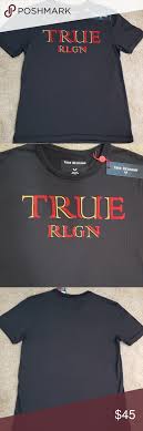 Black And Gold True Religion Shirt Womens Pin On My Posh Closet