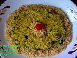 Amu S Recipes Eggplant Poha Vangi Pohe Recipes In Marathi Recipes Indian Veg Recipes