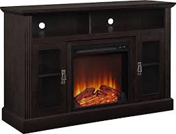 Ameriwood home manchester electric fireplace tv stand for tvs up to 70, black. 16 Best Electric Fireplace Tv Stand Reviews Guide