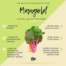 Das wort gebe ist ein verb im konjunktiv i, deshalb können wir sagen, dass es nur indirekte. Mangold Eisenreiches Blattgemuse Zubereitungstipps