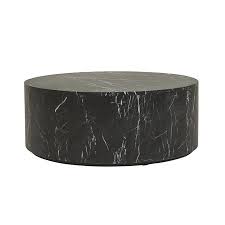 Elle Round Block Coffee Table Globewest Marble Round Coffee Table Round Coffee Table Black Coffee Tables
