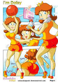 Peach Daisy Super Dykers Comic