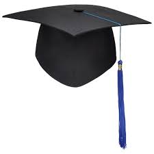 SGACAI Birrete de graduación - Gorra negra ajustada de maestría, toga  académica | Walmart en línea