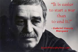Gabriel García Márquez on War
