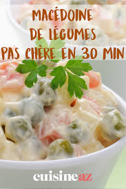 Macedoine De Legumes Pas Chere En 30 Min Recette En 2020 Macedoine De Legumes Recette Macedoine Legumes