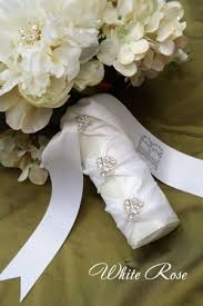 Shop & save on wedding floral & more at michaels® craft stores. Swarovski Crystals Personalized Initial On Satin Ribbon Pearl Bridal Bouquet Bridal Bouquet Handle Bridesmaid Flowers