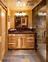 Country kitchen curtains should be bright, fun, informal and practical, and they should reflect your personal interests and the character of your country home. Installing Slate Tiles In Bathrooms Log Home Bathrooms Cabin Bathrooms Log Cabin Bathrooms