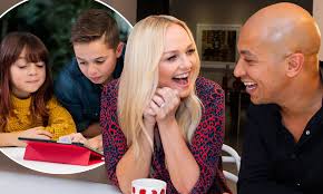Beau is the couple's first child. Emma Bunton Allows A Rare Glimpse Into Her Home Life With Partner Jade Jones And Their Children Daily Mail Online
