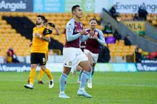 Chorley had the first shot of the match through elliot newby, and after vitinha had struck his first wolves goal with the visitors' only shot on target, it was the hosts who had the best chances. Wolves Vs Aston Villa Result Last Gasp Anwar El Ghazi Penalty Seals Victory For Visitors As Both Sides See Red The Independent