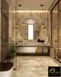 These pieces are designed to impress for generations to come. Dark Italian Marble Bathroom Design Trendecors