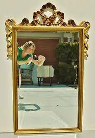 Check spelling or type a new query. Vtg Carolina Mirror Co Rectangular Ornate Gold Gilt Wall Beveled Glass 45 X 33 252 99 Picclick