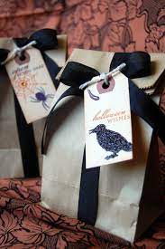 Pretty Packages For Halloween Gifts Halloween Favors Halloween Wedding Favors Halloween Treat Bags
