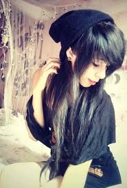 Two ponytails, braids of any size, and any cute hair style is good. Pin By Hairpaint On Colorful Hair Black Scene Hair Scene Hair Emo Scene Hair