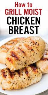 Pat down with paper towel to remove leftover. How To Grill Chicken Breast Juicy And Tender Plating Pixels