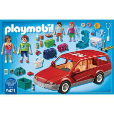 9421 Famille Avec Voiture Playmobil Family Fun Voiture Playmobil Playmobil Barbie Jouet