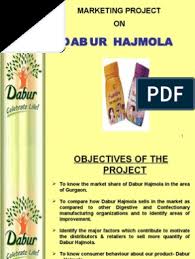 Marketing Project On Dabur Hajmola Retail Convenience Store