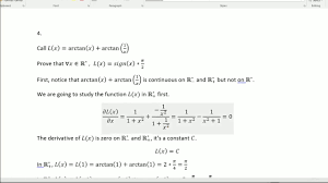 Значения арксинуса, арккосинуса, арктангенса и арккотангенса. Pack S Maths Classics 4 Arctan X Arctan 1 X Youtube