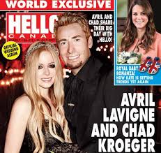 Chad kroeger canadian vocalist and rock musician less than a year after avril lavigne accepted a 14 carat diamond ring from chad kroeger , the canadian superstars' wedding preparations are well. Avril Lavigne Marries Chad Kroeger Complicated Singer Wears Black Wedding Gown