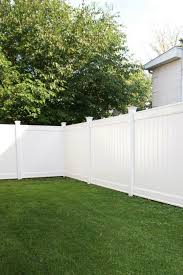 Our New White Vinyl Fence Before After The Diy Playbook
