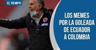 Colombia por eliminatorias rusia 2018. El Tiempo On Twitter El Partido De La Seleccion Colombia Contra Ecuador Fue Un Mar De Errores Y Asi Fue Como Las Redes Sociales Estallaron En Burlas Por Lo Hecho Por Los